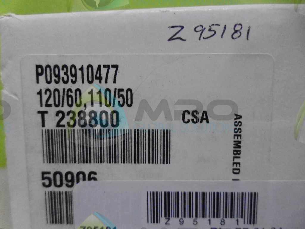 STERIS P093910477 VALVE *NEW IN BOX*