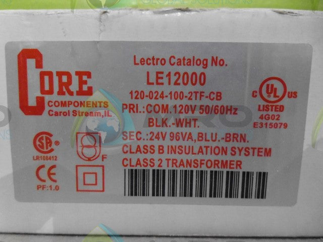 CORE LE12000 TRANSFORMER *NEW IN BOX*