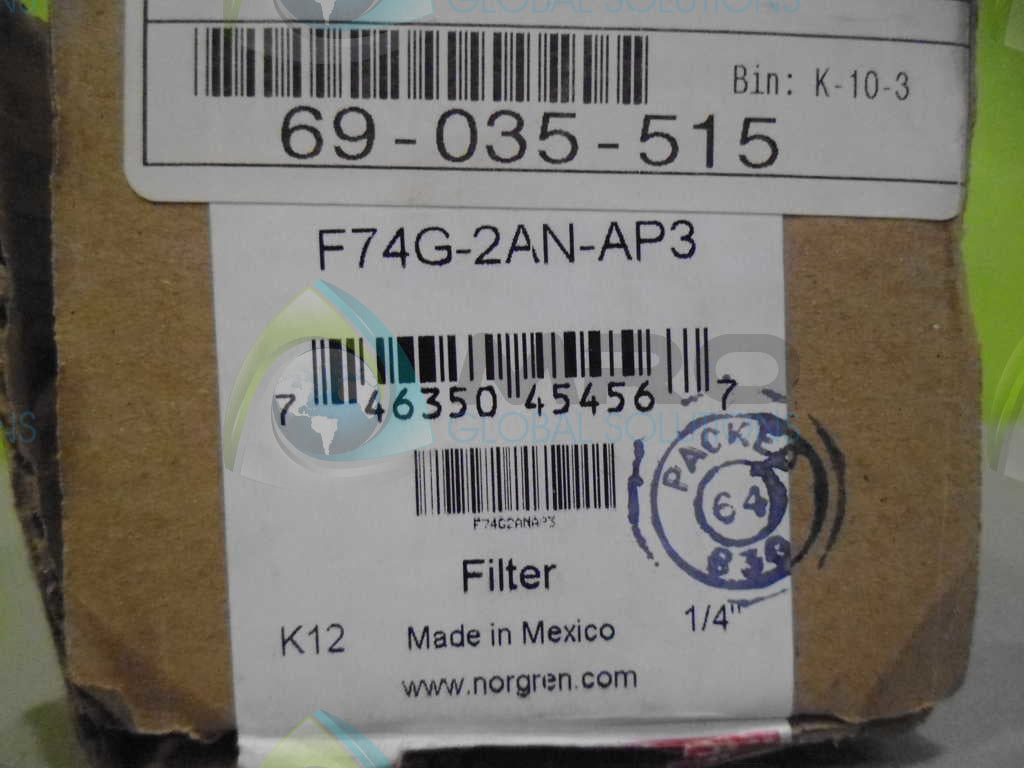NORGREN F74G-2AN-AP3 FILTER *NEW IN BOX*