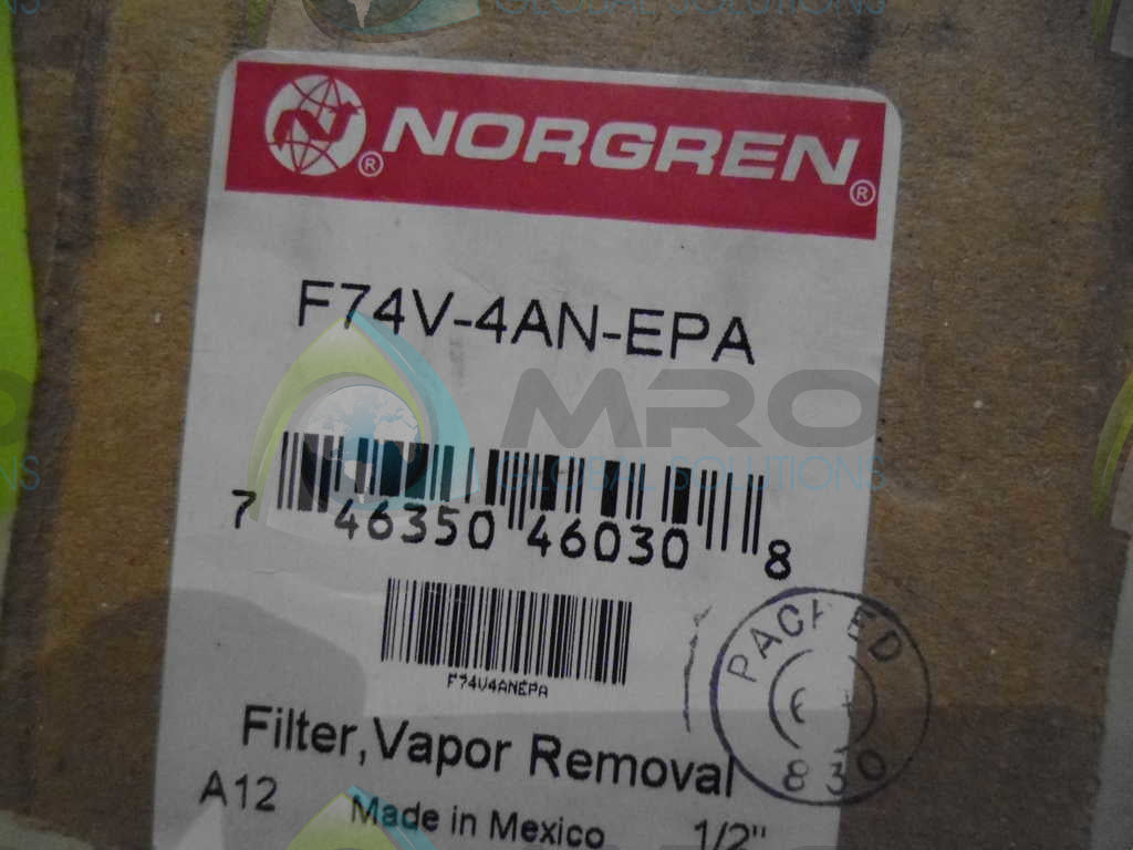 NORGREN F74V-4AN-EPA FILTER *NEW IN BOX*