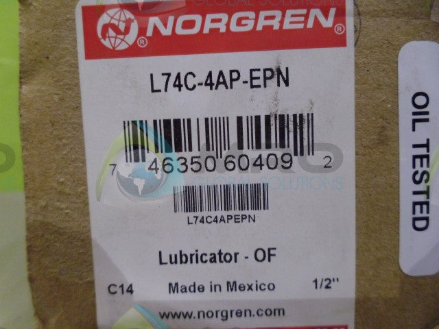 NORGREN L74C-4AP-EPN LUBRICATOR *NEW IN BOX*