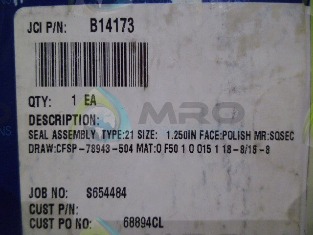 JOHN CRANE B14173 SEAL *FACTORY SEALED*