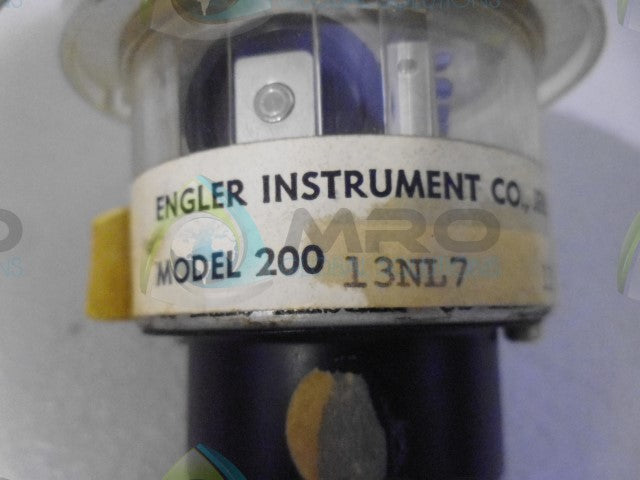ENGLER INSTRUMENTS MODEL 200 13NL7 MINUTES ODOMETER *NEW NO BOX*