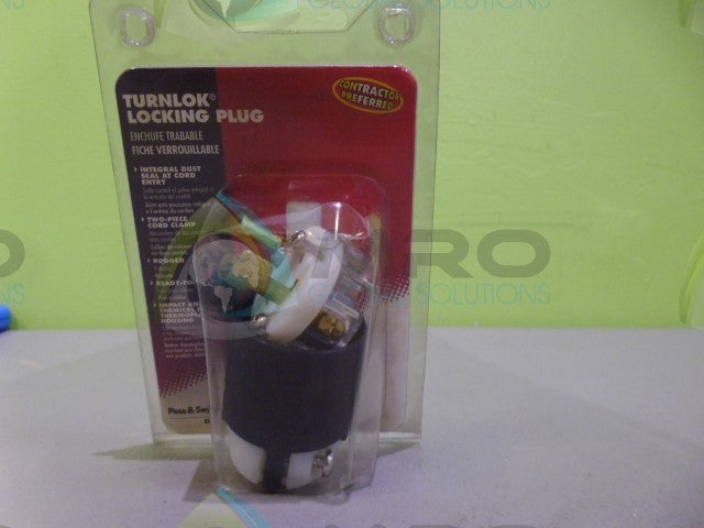 PASS & SEYMOUR TURNLOK PSL515-PCCV3 PLUG *NEW IN ORIGINAL PACKAGE*
