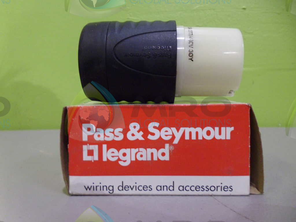 PASS & SEYMOUR TURNLOK L1930-C CONNECTOR *NEW IN BOX*