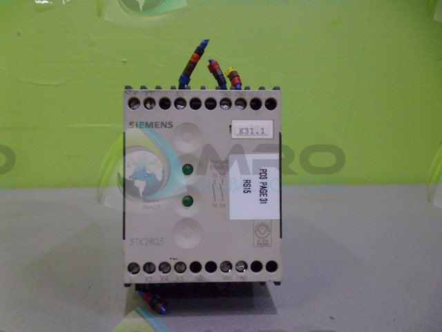 SIEMENS 3TK2803-0BB4 CONTACTOR *USED*