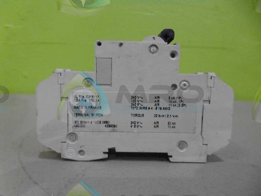 MERLIN GERIN 60155 CIRCUIT BREAKER 3A *USED*