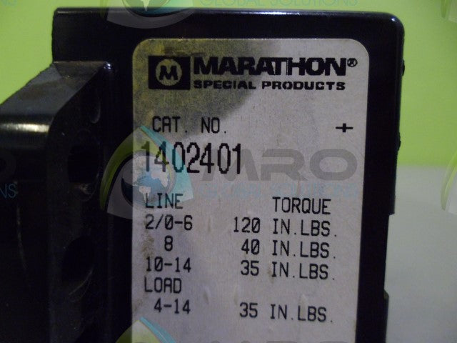 MARATHON 1402401 POWER DISTRIBUTION BLOCK *USED*