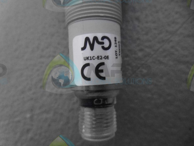IMO PRECISION CONTROLS UK1C-E2-0E ULTRASONIC PROXIMITY SENSOR *USED*
