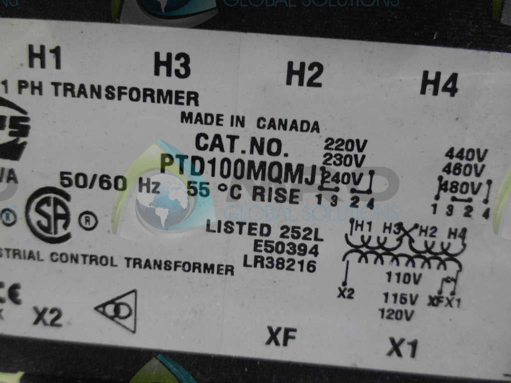 HPS PTD100MQMJ TRANSFORMER *USED*