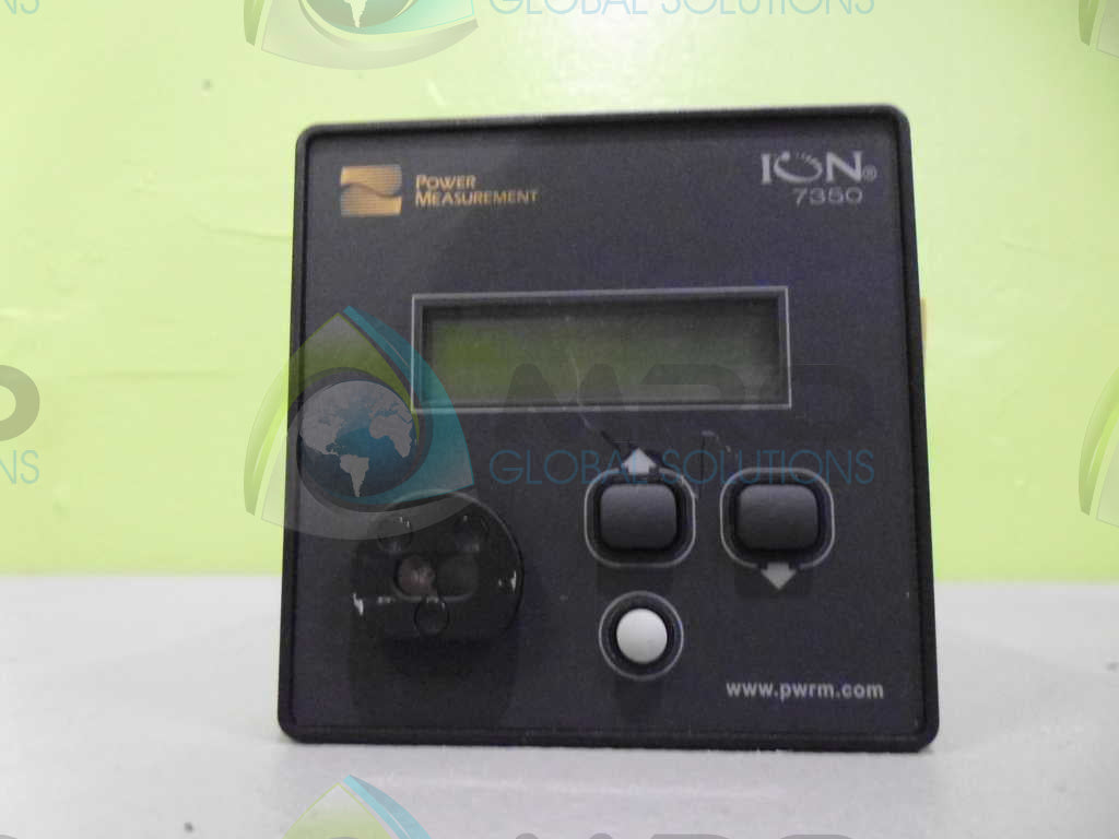 POWER MEAUSUREMENT ION 7350 P7350A0B0B0EA0A POWER MONITOR RELAY *USED*