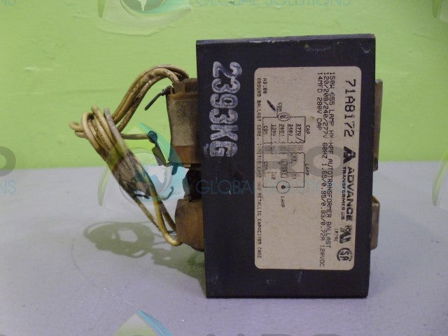 ADVANCE 71A8172 TRANSFORMER *USED*