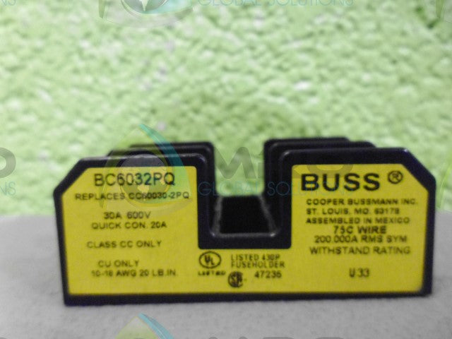BUSS BC6032PQ REPLACES *NEW NO BOX*