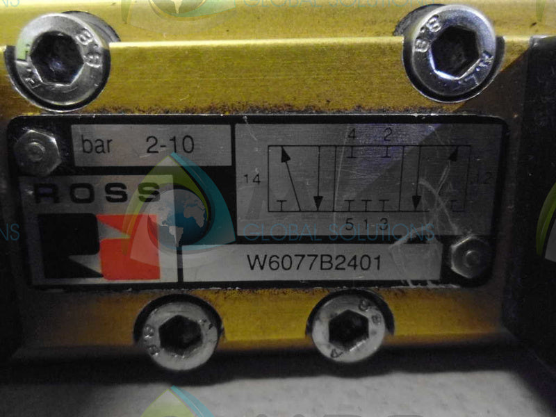 ROSS W6077B2401 VALVE *USED*