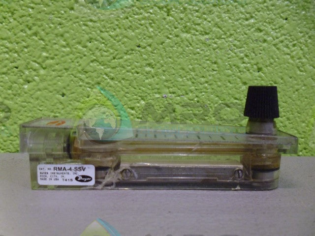 DWYER RMA-4-SSV AIR FLOW METER .2-5 SCFH (AS PICTURED) *USED*
