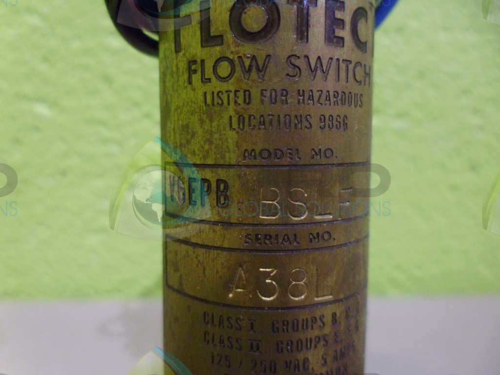 FLOWTECT V6EPBBSLF FLOWSWITCH *USED*