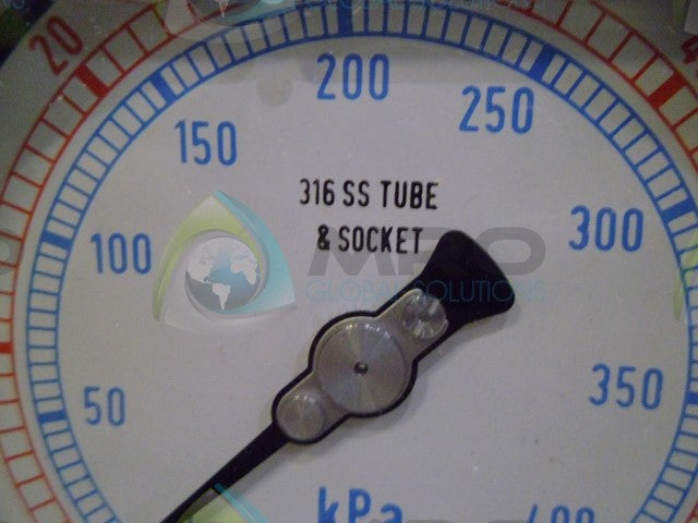 PMC 316SS PRESSURE GAUGE *NEW NO BOX*