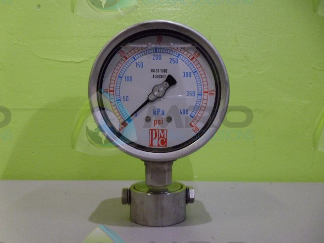 PMC 316SS PRESSURE GAUGE *NEW NO BOX*