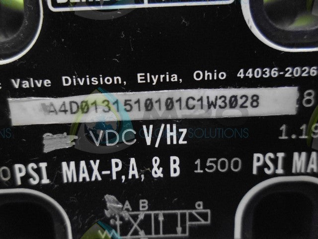 DENISON A4D013510101C1W3028 VALVE *NEW NO BOX*
