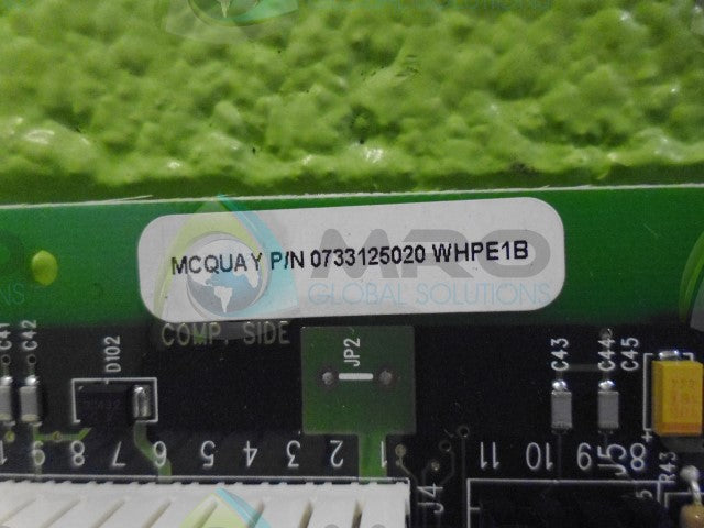 MCQUAY 0733125020 CONTROL BOARD *NEW NO BOX*