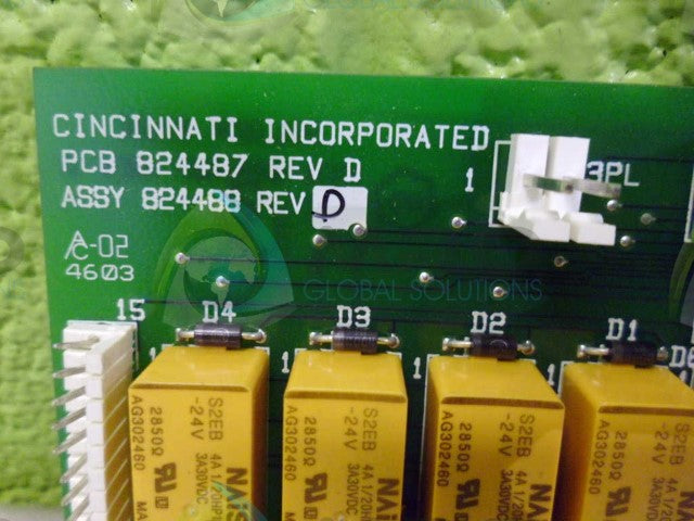 CINCINNATI MILACRON 824487 CIRCUIT BOARD (AS PICTURED) *NEW NO BOX*