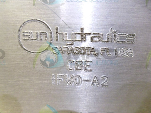 SUN HYDRAULICS IFW0-A2 MANIFOLD BLOCK *NEW NO BOX*