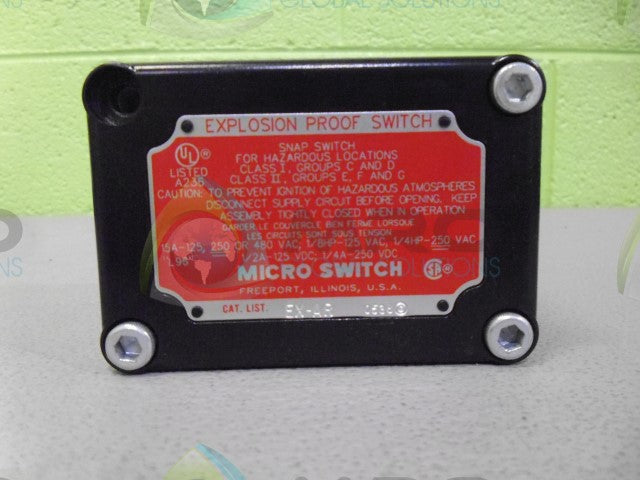MICROSWITCH EX-AR EXPLOSION PROOF SWITCH *NEW NO BOX*