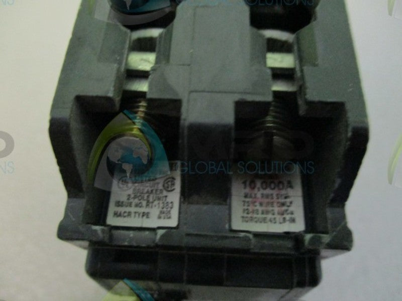 SQUARE D HACR260 60V 2POLE CIRCUIT BREAKER *USED*