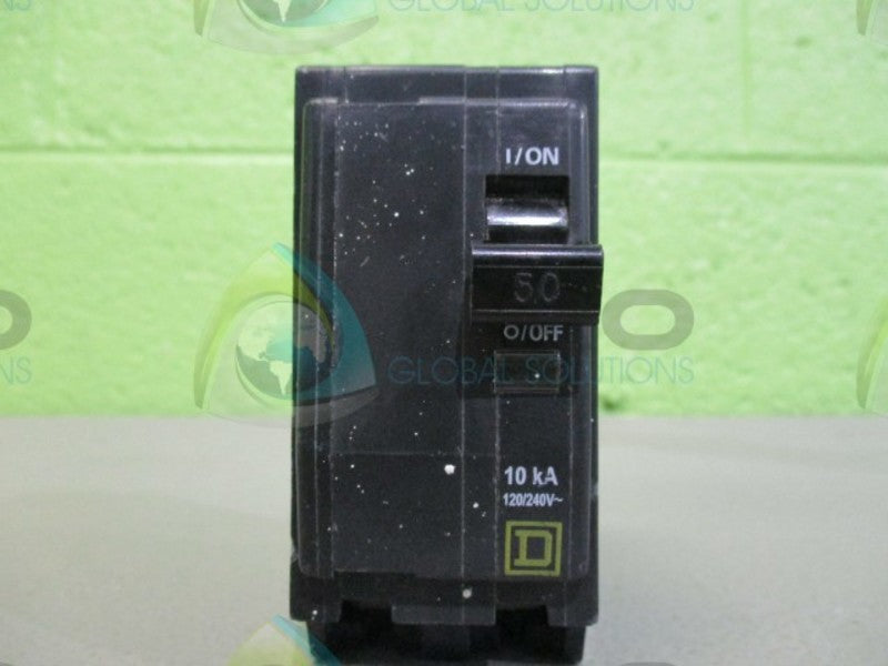 SQUARE D HACR230 50V 2POLE CIRCUIT BREAKER *USED*
