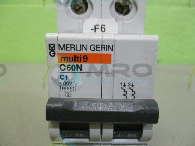MERLIN GERIN 24196 CIRCUIT BREAKER 1A *USED*