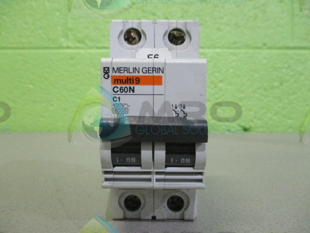 MERLIN GERIN 24196 CIRCUIT BREAKER 1A *USED*