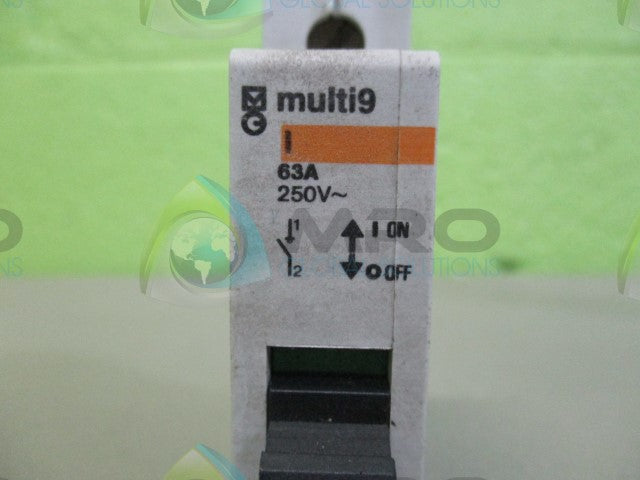 MERLIN GERIN 89110 CIRCUIT BREAKER 63A *USED*