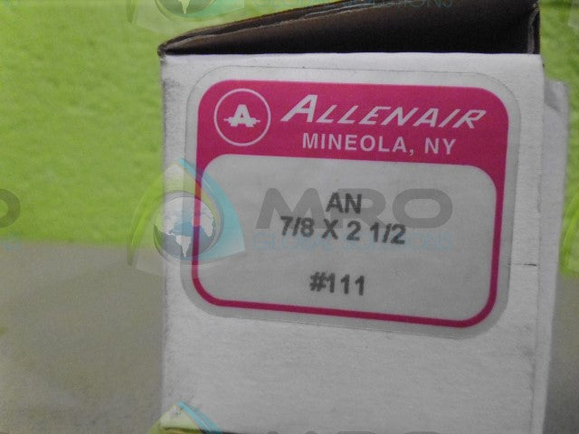 ALLEN AIR AN 7/8X 2 1/2 VALVE *NEW IN BOX*
