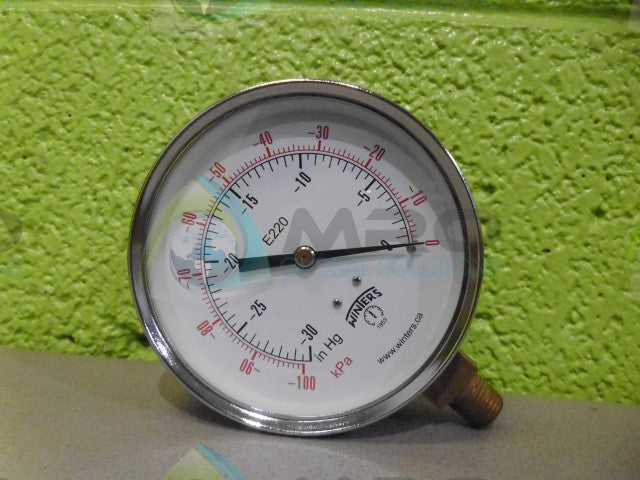 WINTERS E220 PRESSURE GAUGE *NEW IN BOX*