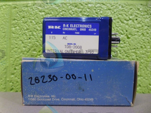 RK TDB-2008 TIMER *NEW IN BOX*
