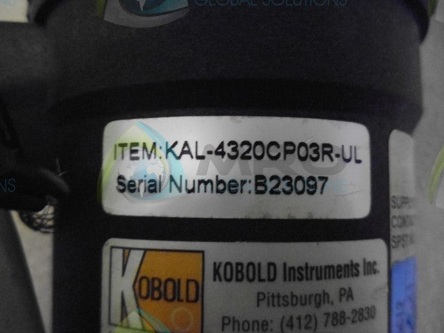 KOBOLD KAL-4320CP03R-UL *USED*