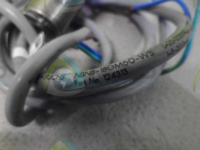 PEPPERL+FUCHS NBN8-18GM60-WS PROXIMITY SENSOR *USED*