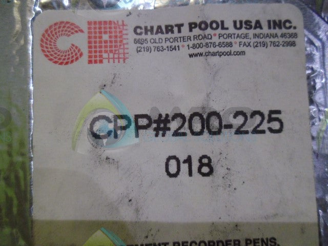 CHART CPP#200-225 RECORDER PENS *NEW IN ORIGINAL PACKAGE*