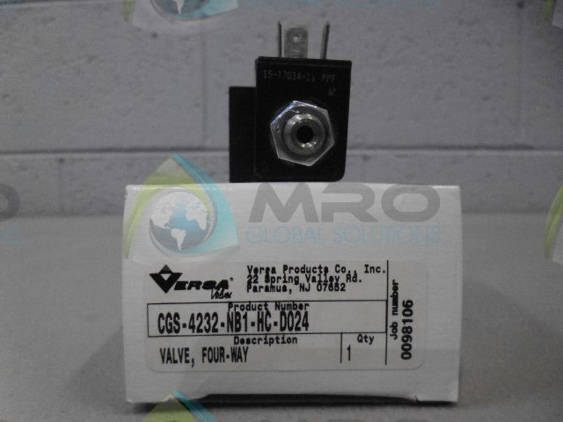 VERSA VALVES CGS-4232-NB1-HC-D024 *NEW IN BOX*