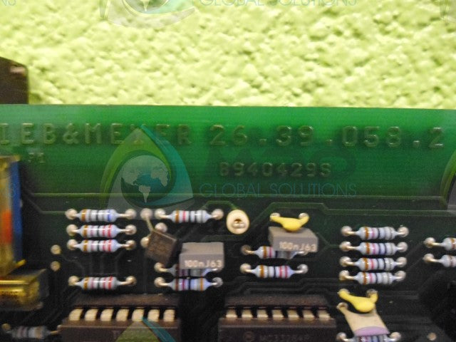 SIEB & MEYER 26.39.058.2 SERVO AMPLIFIER *USED*