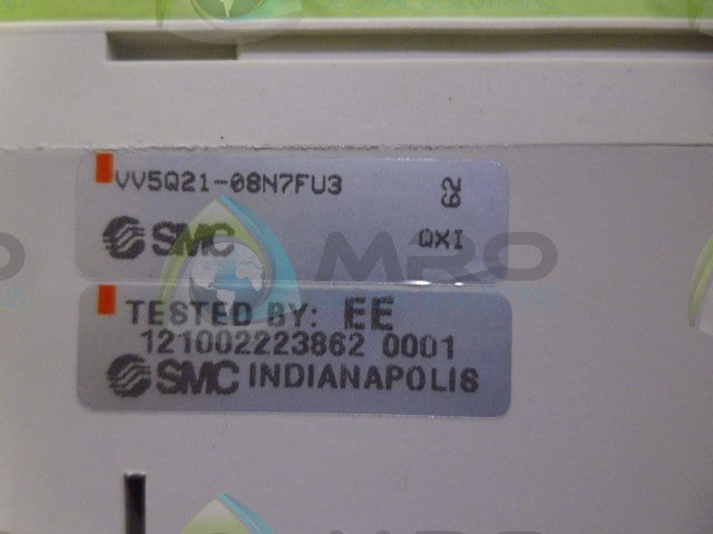 SMC VV5Q21-08N7FU3 MANIFOLD *NEW NO BOX*