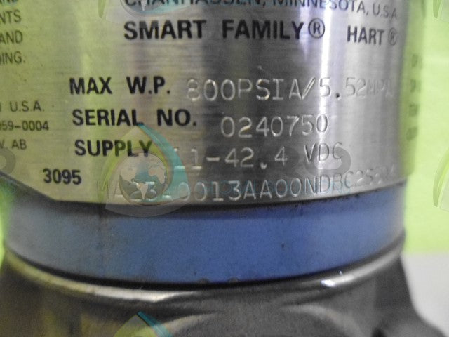 ROSEMOUNT 3095MA23A0013AA00NDBC2S5Q4 PRESSURE TRANSMITTER *USED*