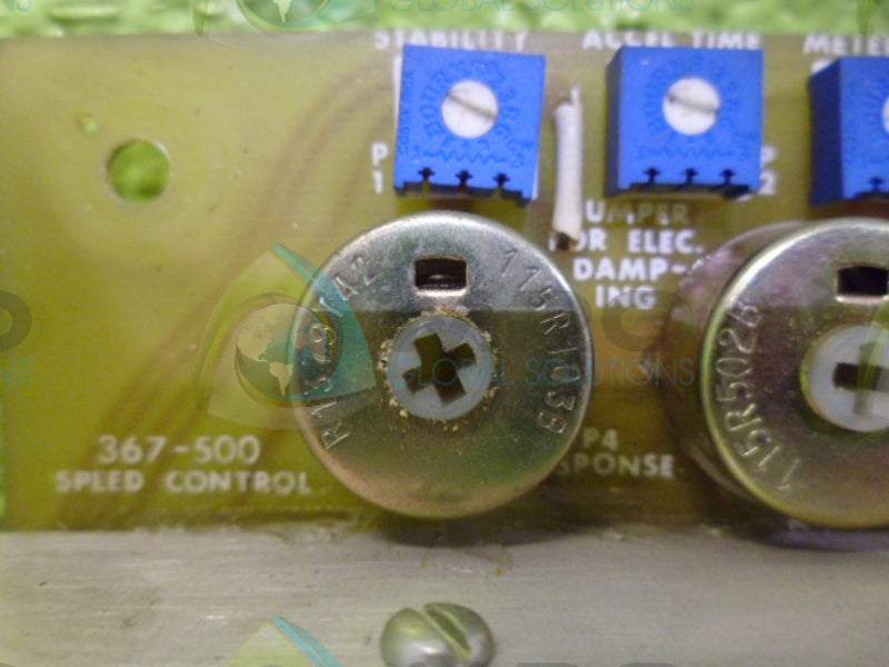 EMERSON 367-500 SPEED CONTROL *USED*