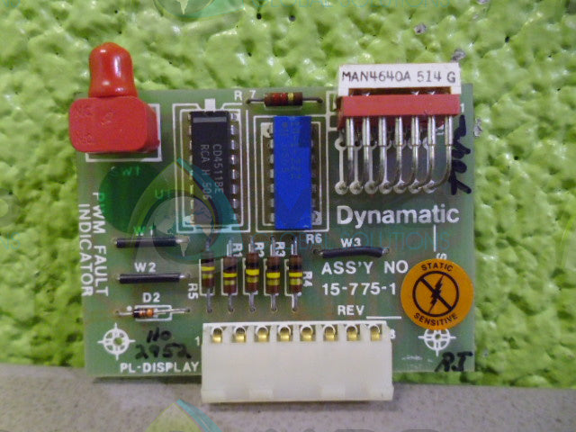DYNAMATIC 15-775-1 CIRCUIT BOARD *NEW NO BOX*