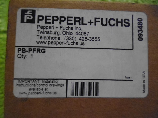 PEPPERL+FUCHS PB-PFRG CAPACITIVE SENSOR *NEW IN BOX*