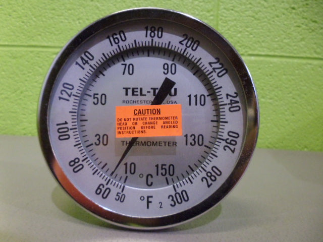 TEL-TRU AA575R-50-300 5.5 INCH 50/300 THERMOMETER *NEW IN BOX*