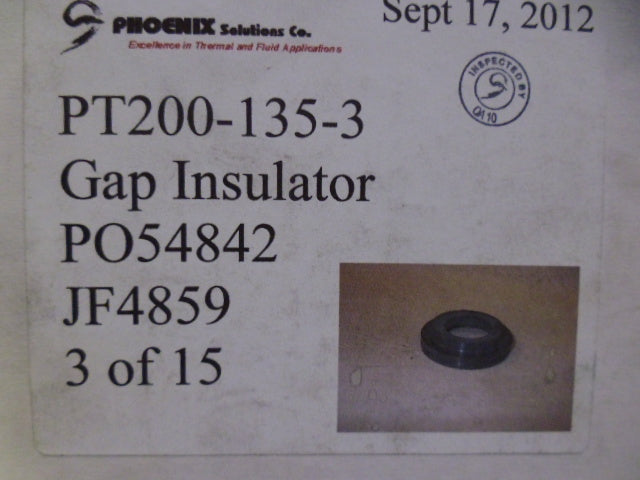 PHOENIX PT200-135-3 GAP INSULATOR *NEW IN BOX*