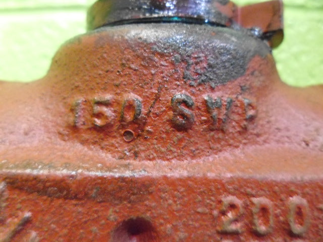 HOMESTEAD FIG 611 1-1/4" THREADED LUBRICATED PLUG VALVE *USED*
