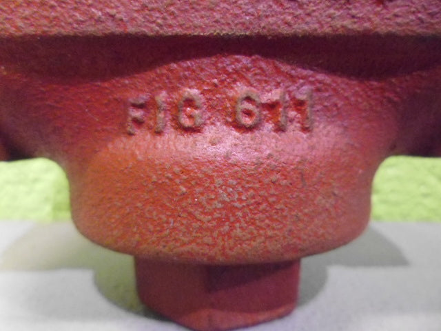 HOMESTEAD FIG 611 1-1/4" THREADED LUBRICATED PLUG VALVE *USED*