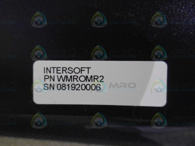 INTERSOFT WMROMR2 FIBER GLASS FILTER *NEW NO BOX*